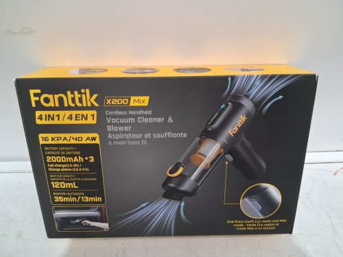10PC FANTTIK 4-in-1 x200 mix Cordless Car Vacuum (model: 2825869) image 5