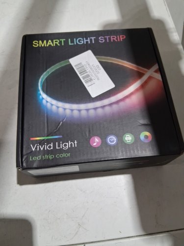LED Smart Light Strip with App and Remote Control 16FT - MULTICOLOR (Model: cr2025/cr2032) image 2