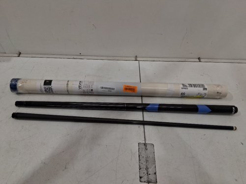 2PC carbon fiber SCREW-IN billiards stick pool cue - 58" - blue/black (model: ‎YF-Q2) image 2