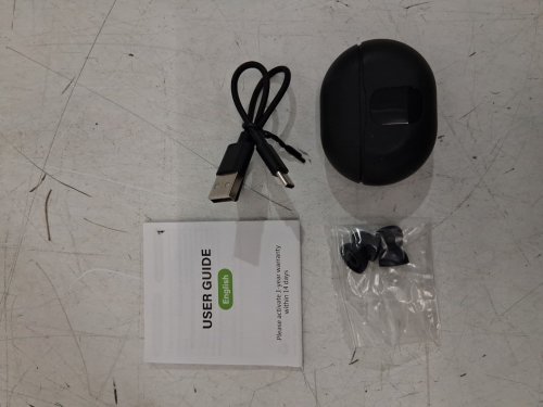 BHNYBWUL Bluetooth Wireless Earbuds with Touch Controls and Battery Display Case - Black (Model: S66) image 3