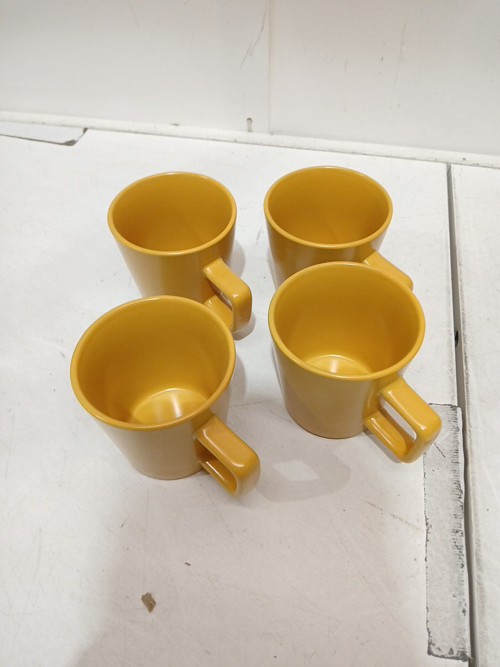 16PC stone + lain stoneware collection dinnerware set - yellow - (model: blb1132) image 5