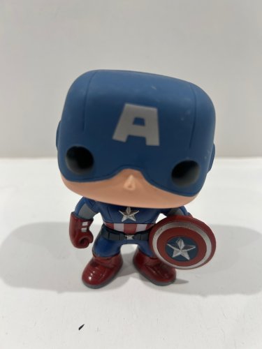 Funko pop! Marvel: marvel universe - captain America bobble head (#06) image 2