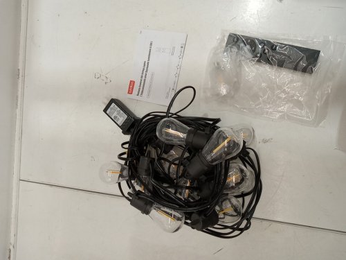 ADDLON OUTDOOR WATERPROOF STRING LIGHTS WITH REMOTE - 50FT - BLACK image 3