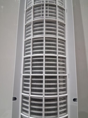 omnibreeze premium 38" Rotating tower fan with wifi CONTROL, 5-SPEEDS & REMOTE - white/BLACK (model: 5333021/dc2313r-g) image 4