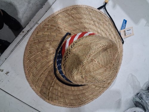 UNISEX REDHEAD STRAW LIFEGUARD HAT - MEDIUM - BEIGE image 2