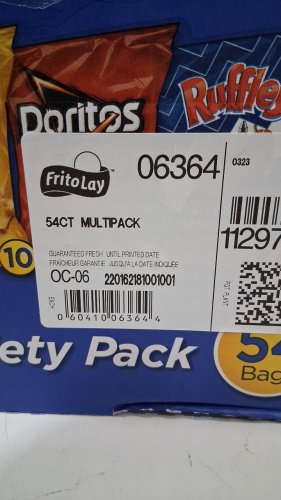48PK Frito-lay lay's mixed chips variety pack - 28G EACH - Lay's, Doritos, Ruffles, Cheetos image 4
