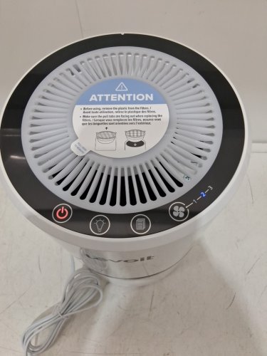 LEVOIT TRUE HEPA FILTER 3-SPEED AIR PURIFIER - WHITE (MODEL: LV-H132) image 4