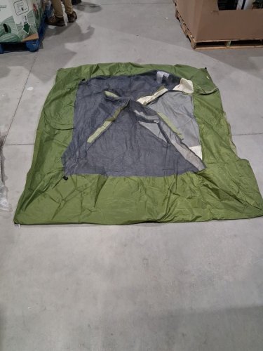 escort 3-person dome tent - 7ft x 6ft - green/white image 3