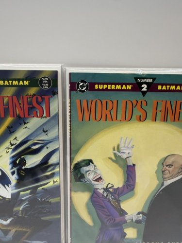 COMPLETE SET 1-3 SUPERMAN BATMAN WORLD'S FINEST COMIC BOOKS image 7
