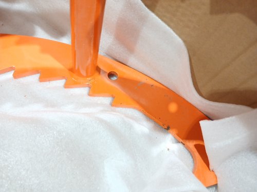 Log Lifting Tongs Claw - 32" - 3300lbs cap - Orange image 7