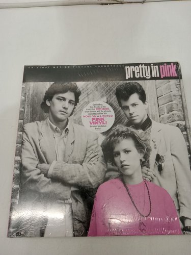(1LP) Pretty in Pink Soundtrack 40th Anniversary Limited Edition Pink Vinyl Record image 2
