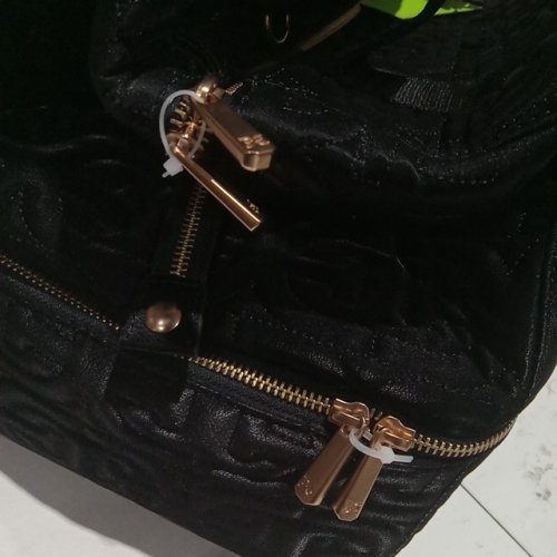 sam edelman ethyl weekender duffel handbag - black (model: 1984946) image 3