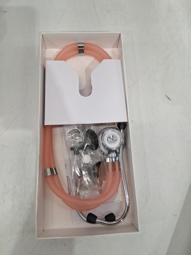 PRIMACARE Sprague Rapport Type Stethoscope with Accessories - Frosted Pink (Model: DS-9295-FP) image 3