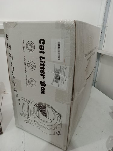 Beokeo Self Cleaning Cat Litter Box with App Control - Grey (Model: MSP-CA-Gray1) image 2