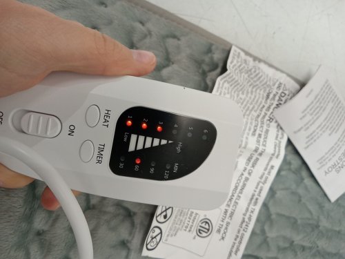 ONKEY HEATING PAD - 24" X 12" - 75W - LIGHT GREY (MODEL: TK-HP2412) image 4