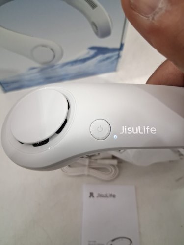 Jisulife LIFE4 5-Speed portable neck fan - OSFM - White (model: fa14-s) image 3