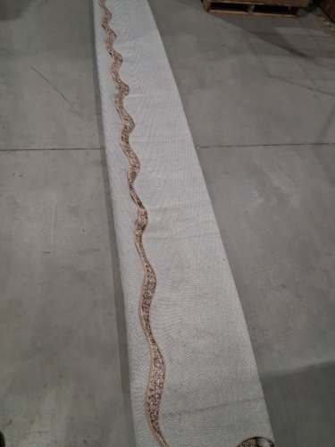 Garveehome washable scalloped edge low pile area rug - 10FT x 13FT - BROWN (MODEL: B0GPXB9J7S) image 6