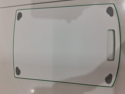 HENCKELS International Cutting Board - 11.5" x 16.5" - WHITE/GREEN image 3