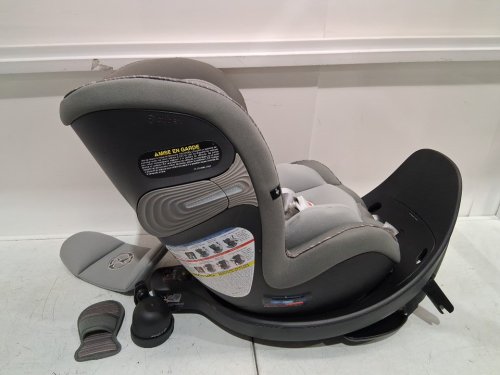 cybex sirona 360° swivel rotating convertible rear facing car seat with sensor safe technology and 12 positions, 50lb capacity - manhattan grey (model: 519004451) image 9