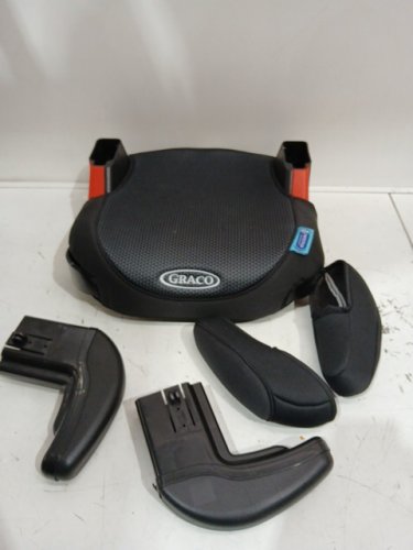 Graco TurboBooster Backless Adjustable Car Booster Seat With Cup Holders - 4-10 years - 40LB-100LB - Black (Model: 2166167) image 3