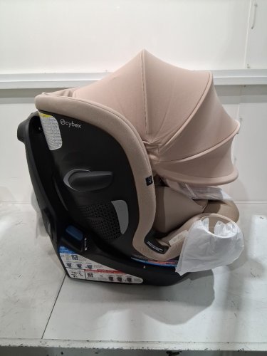Cybex gold Callisto G 360 Rotating All-in-One Convertible Car Seat with safety assure protection system - 120LBS MAX - ALMOND beige (model: 524000601) image 12
