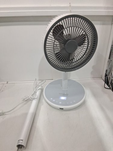 Woozoo 360° Pedestal 12-SPEED Air Circulator - ADJUSTABLE HEIGHT 21" TO 40" - WHITE (Model: STF-360DC/1747373) image 3