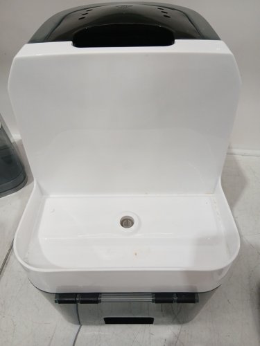 BabyBrezza Bottle Washer Pro 3-in-1 washer/sterilizer/dryer - holds 4 bottles - black/white (model: BRZ0103) image 10