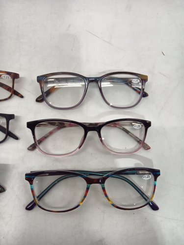 6 ASSORTED +1.25 readers - assorted colours & frame shape image 3