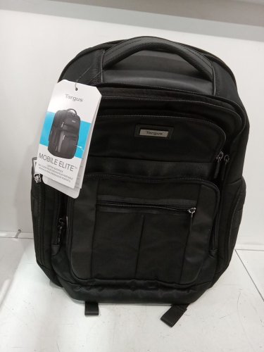 Targus Mobile Elite Notebook Carrying Backpack - for 15'' to 16'' Laptop - Black image 2