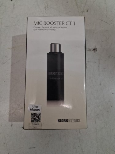 Klark Teknik MIC Booster CT 1 Compact Dynamic Microphone Booster with Preamp image 3