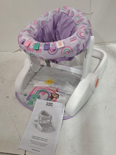 Bright Starts Learn to sit floor seat - 4-12 months - Purple Paradise (model : 13114) image 3