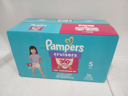 96PK PAMPERS CRUISERS 360 PULL ON DIAPERS - SIZE 5 (MODEL:21366829) image 2