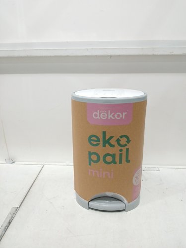 DEKOR mini diaper pail - 9l - white (model: 2-10121) image 3