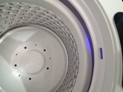 METICULOS Compact Electric Spin Dryer Portable Mini Laundry WRINGER - 110V - WHITE/BLACK (MODEL: MNT20-25) image 9