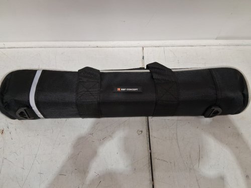 K&F Concept Compact Carbon Fiber Camera Tripod with 28mm Metal Ball Head - 62" - Black/Orange (Model: 	A255C2+BH-35L) image 2