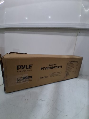 PYLE PREMIUM ADJUSTABLE FLAT PANEL TV TRIPOD MOUNT STAND - FITS TVS UP TO 32" - 88LBS - BLACK (MODEL: PTVSTNDPT3215) image 2