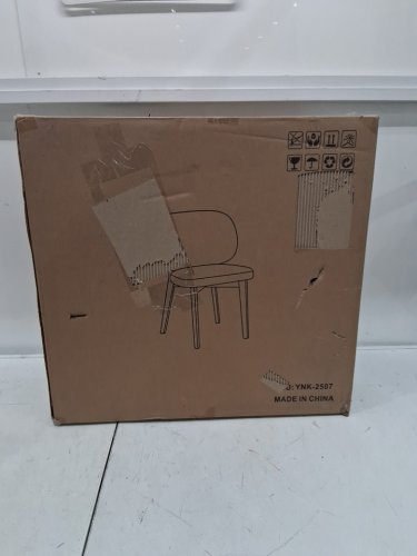 velvet upholstery round back dinning chair - blue image 2