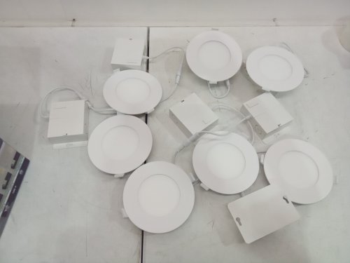 7PK LUMINUS ELITE LED 4" LIGHT PANEL WITH DETATCHED JUNCTION BOX & SELECTABLE COLOUR - 2700K/3000K/3500K/4000K/5000K, 820LM - WHITE (MODEL: 5850008/PP2144J8A) image 3
