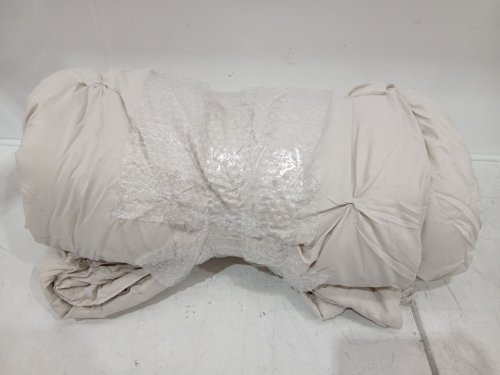 Soft & Fluffy BEDDING COMFORTER - QUEEN - BEIGE image 2