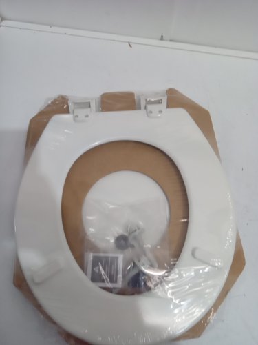 BEMIS Molded Round TOILET SEAT 16.5" - COTTON WHITE (MODEL: 500EC000) image 4