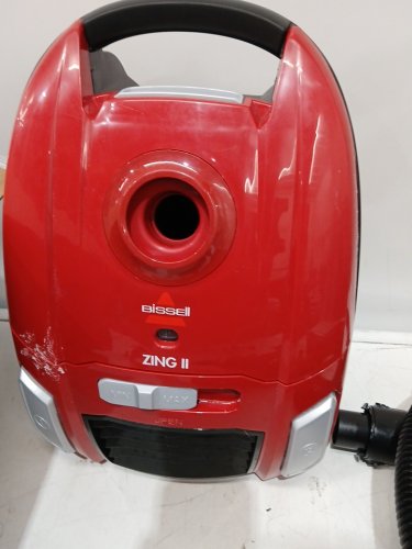BISSELL ZING II BAGGED CANISTER VACUUM WITH 2 BAGS AND ACCESSORIES - red (MODEL: 2154C) image 7