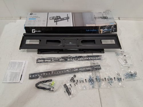 gplus+ TV Wall Mount Full Motion for 37"-80" tv - 88lb max - black (model: lpa-78-466) image 2