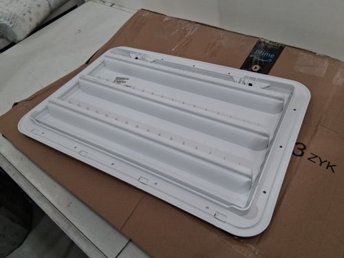 Dometic RV Refrigerator Lower/Upper Mount Vent Replacement - 14" x 22" - White - (Model: 3316941.010) image 3
