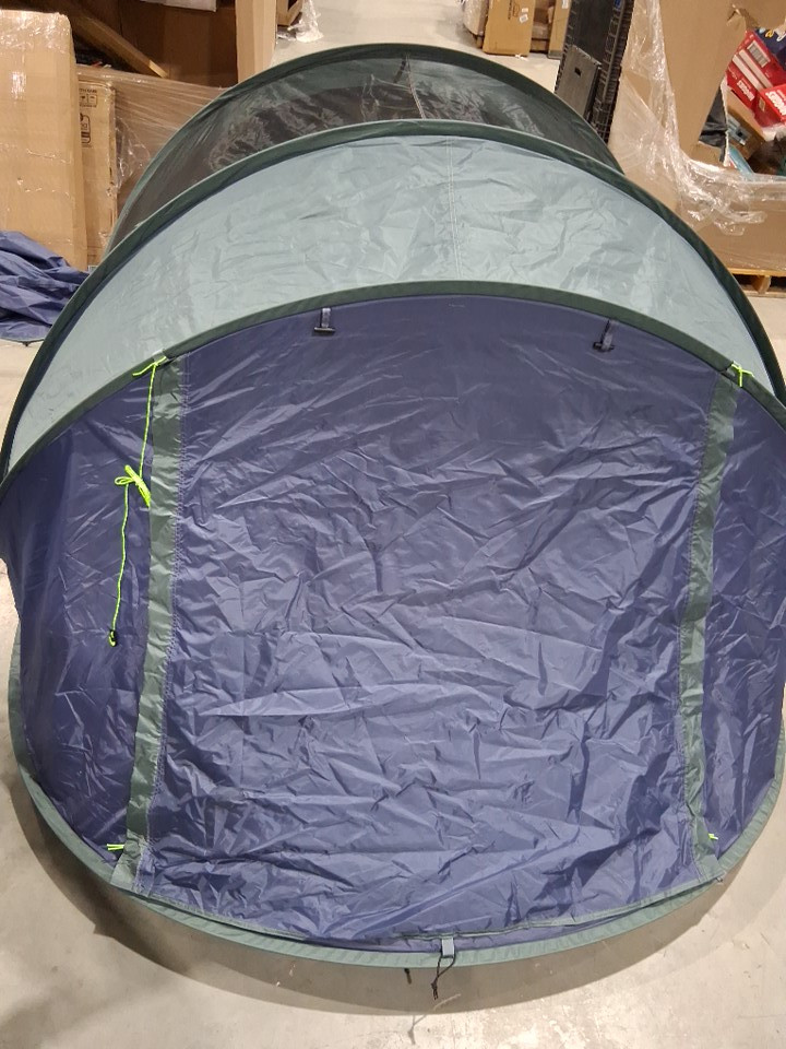 Rivenlo automatic setup 4 to 6 person easy pop up camping tent with holding bag - 114.17" × 79.13" × 51.97" - blue image 5