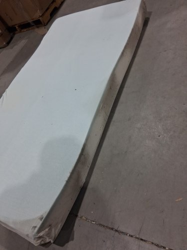 6" COOLING GEL MEMORY FOAM MATTRESS - TWIN - WHITE/BLUE image 6