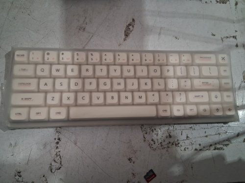 IQUNIX Magi65 WIRELESS RGB Mechanical Keyboard Wireless 65% Keyboard Ultra Slim - BEIGE/ORANGE (MODEL: MG65) image 6