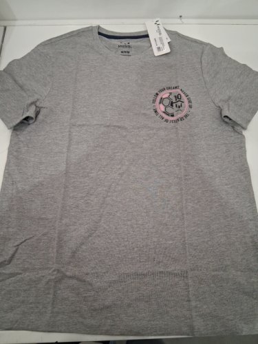 MEN'S MESSI SOCKER TEE - medium - heather grey - (style:mmn0067caw) image 3