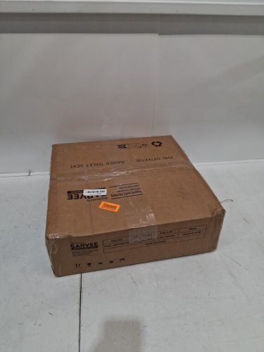 garvee adjustable raised toilet seat with arms and padded seat - 18" - 22" high - 350lbs max - grey (model: PHO-0XTFKT95) image 2
