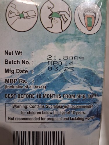 21PK MOUNTAIN BREEZE SUGAR FREE SPEARMINT BREATH FRESHENING STRIPS image 4