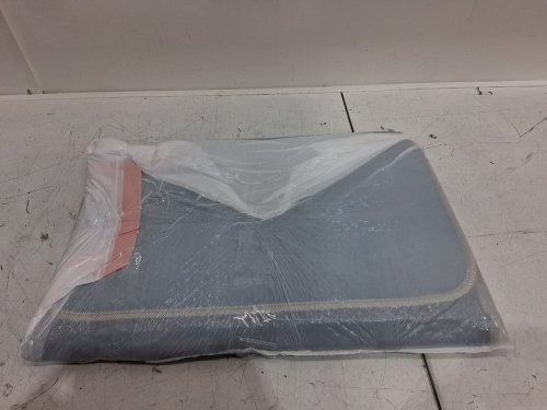 l.froy foldable floor mat with back support - 21.5" x 40" - blue image 2